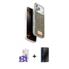 MARSİLYAN™- iPhone 17 Pro Max Kılıf Vadi Klasik Serisi - Siyah 3D Antistatik Hayalet Cam Ekran Koruyucu + Bilvis Titan Kamera Lens - GS