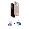 MARSİLYAN™- iPhone 17 Pro Max Kılıf Vadi Klasik Serisi - Siyah 3D Antistatik Seramik Nano Ekran Koruyucu + Bilvis Titan Kamera Lens - GS