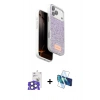 MARSİLYAN™- iPhone 17 Pro Max Kılıf Vadi Klasik Serisi - Siyah 3D Antistatik Seramik Nano Ekran Koruyucu + Natural Grey Bilvis Titan Kamera Lens