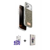 MARSİLYAN™- iPhone 17 Pro Max Kılıf Vadi Klasik Serisi - Siyah Bilvis 3D Cam Ekran Koruyucu + Bilvis Titan Kamera Lens - GS
