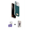 MARSİLYAN™- iPhone 17 Pro Max Kılıf Vadi Klasik Serisi - Siyah Bilvis 3D Cam Ekran Koruyucu + Natural Grey Bilvis Titan Kamera Lens