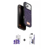 MARSİLYAN™- iPhone 17 Pro Max Kılıf Vadi Klasik Serisi - Siyah Bilvis 3X AR Hayalet Cam Ekran Koruyucu + Bilvis Titan Kamera Lens - TU