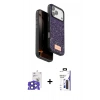 MARSİLYAN™- iPhone 17 Pro Max Kılıf Vadi Klasik Serisi - Siyah Bilvis 3X AR Hayalet Cam Ekran Koruyucu + Bilvis Titan Kamera Lens - LT