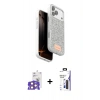 MARSİLYAN™- iPhone 17 Pro Max Kılıf Vadi Klasik Serisi - Siyah Bilvis 3X AR Hayalet Cam Ekran Koruyucu + Bilvis Titan Kamera Lens - TU