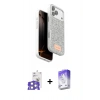MARSİLYAN™- iPhone 17 Pro Max Kılıf Vadi Klasik Serisi - Siyah Bilvis 5in1 3D Magic Cam Ekran Koruyucu + Bilvis Titan Kamera Lens - GS