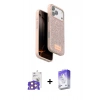 MARSİLYAN™- iPhone 17 Pro Max Kılıf Vadi Klasik Serisi - Siyah Bilvis 5in1 3D Magic Cam Ekran Koruyucu + Bilvis Titan Kamera Lens - TU