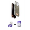 MARSİLYAN™- iPhone 17 Pro Max Kılıf Vadi Klasik Serisi - Siyah Bilvis 5in1 3D Magic Cam Ekran Koruyucu + Bilvis Titan Kamera Lens - GS