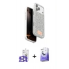 MARSİLYAN™- iPhone 17 Pro Max Kılıf Vadi Klasik Serisi - Siyah Bilvis 5in1 5D Magic Hayalet Cam Ekran Koruyucu + Gümüş Bilvis Titan Kamera Lens