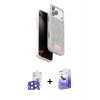 MARSİLYAN™- iPhone 17 Pro Max Kılıf Vadi Klasik Serisi - Siyah Bilvis 5in1 5D Magic Hayalet Cam Ekran Koruyucu + Bilvis Titan Kamera Lens - LT