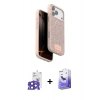 MARSİLYAN™- iPhone 17 Pro Max Kılıf Vadi Klasik Serisi - Siyah Bilvis 5in1 5D Magic Hayalet Cam Ekran Koruyucu + Bilvis Titan Kamera Lens - LT