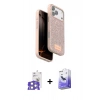 MARSİLYAN™- iPhone 17 Pro Max Kılıf Vadi Klasik Serisi - Siyah Bilvis 5in1 5D Magic Hayalet Cam Ekran Koruyucu + Gümüş Bilvis Titan Kamera Lens