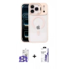 MARSİLYAN™- iPhone 17 Pro Max Kılıf Yadigar Asil Koleksiyonu - Siyah Bilvis 3X AR HD Cam Ekran Koruyucu + Bilvis Titan Kamera Lens - GS