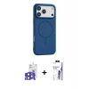 MARSİLYAN™- iPhone 17 Pro Max Kılıf Yankı Form Serisi - Siyah Bilvis 3X AR HD Cam Ekran Koruyucu + Bilvis Titan Kamera Lens - LT