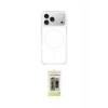 MARSİLYAN™- iPhone 17 Pro Max Kılıf Yankı Minimal Serisi - Siyah Joko Magic 5D Hayalet Cam