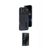 MARSİLYAN™- iPhone 17 Pro Max Kılıf Yörünge Işık Serisi - Siyah 3D Antistatik Hayalet Cam Ekran Koruyucu