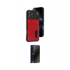 MARSİLYAN™- iPhone 17 Pro Max Kılıf Yörünge Işık Serisi - Siyah 3D Antistatik Hayalet Cam Ekran Koruyucu