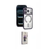 MARSİLYAN™- iPhone 17 Pro Max Kılıf Zirve Doku Prime - Siyah Bilvis 3D Cam Ekran Koruyucu