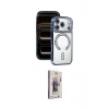 MARSİLYAN™- iPhone 17 Pro Max Kılıf Zirve Doku Prime - Siyah Bilvis 3D Cam Ekran Koruyucu