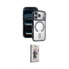 MARSİLYAN™- iPhone 17 Pro Max Kılıf Zirve Doku Prime - Siyah Bilvis 3D Cam Ekran Koruyucu