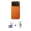 MARSİLYAN™- iPhone 17 Pro Max Kılıf Zirve Modern Prime - Şeffaf Pasifik Cam Ekran Koruyucu + Bilvis Titan Kamera Lens - TU