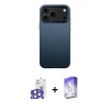 MARSİLYAN™- iPhone 17 Pro Max Kılıf Zirve Modern Prime - Siyah Bilvis 5in1 3D Magic Cam Ekran Koruyucu + Bilvis Titan Kamera Lens - NLGY