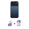 MARSİLYAN™- iPhone 17 Pro Max Kılıf Zirve Modern Prime - Siyah Bilvis 5in1 3D Magic Cam Ekran Koruyucu + Bilvis Titan Kamera Lens - GS