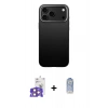 MARSİLYAN™- iPhone 17 Pro Max Kılıf Zirve Modern Prime - Siyah Joko Magic 5D Cam + Bilvis Titan Kamera Lens - TU