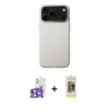 MARSİLYAN™- iPhone 17 Pro Max Kılıf Zirve Modern Prime - Siyah Joko Magic 5D Hayalet Cam + Bilvis Titan Kamera Lens - TU