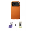 MARSİLYAN™- iPhone 17 Pro Max Kılıf Zirve Modern Prime - Siyah Joko Magic 5D Hayalet Cam + Bilvis Titan Kamera Lens - GS