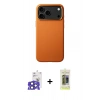 MARSİLYAN™- iPhone 17 Pro Max Kılıf Zirve Modern Prime - Siyah Joko Magic 5D Hayalet Cam + Bilvis Titan Kamera Lens - LT