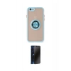 MARSİLYAN™- iPhone 6 Kılıf Yörünge Çizgi - Beyaz 3D Antistatik Hayalet Cam Ekran Koruyucu