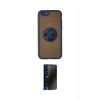 MARSİLYAN™- iPhone 6 Kılıf Yörünge Çizgi - Beyaz 3D Antistatik Hayalet Cam Ekran Koruyucu