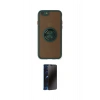 MARSİLYAN™- iPhone 6 Kılıf Yörünge Çizgi - Beyaz 3D Antistatik Hayalet Cam Ekran Koruyucu
