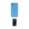 MARSİLYAN™- iPhone 7 Kılıf Ahenk Serisi - Siyah 3D Antistatik Hayalet Cam Ekran Koruyucu