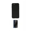 MARSİLYAN™- iPhone 7 Kılıf Ahenk Serisi - Siyah 3D Antistatik Hayalet Cam Ekran Koruyucu