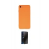 MARSİLYAN™- iPhone 7 Kılıf Ahenk Serisi - Siyah 3D Antistatik Hayalet Cam Ekran Koruyucu