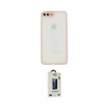 MARSİLYAN™- iPhone 7 Plus Kılıf Ahenk Çizgi Serisi - Siyah Bilvis Hayalet Cam Ekran Koruyucu