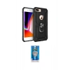 MARSİLYAN™- iPhone 7 Plus Kılıf Ahenk Klasik Koleksiyonu - Şeffaf Royal Nano Ekran Koruyucu