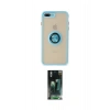 MARSİLYAN™- iPhone 7 Plus Kılıf Yörünge Çizgi - Şeffaf 360 Full Body Arka Koruyucu