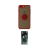 MARSİLYAN™- iPhone 7 Plus Kılıf Yörünge Çizgi - Şeffaf 360 Full Body Arka Koruyucu