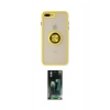 MARSİLYAN™- iPhone 7 Plus Kılıf Yörünge Çizgi - Şeffaf 360 Full Body Arka Koruyucu