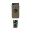 MARSİLYAN™- iPhone 7 Plus Kılıf Yörünge Çizgi - Şeffaf 360 Full Body Arka Koruyucu