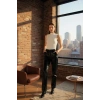 MARSiLYAN- Kadın Beyaz Kolsuz Balıkçı Yaka Basic Bluz