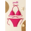 MARSiLYAN- Kadın Fuşya Yandan Bağlamalı Bikini Mayo Takımı
