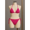 MARSiLYAN- Kadın Fuşya Yandan Bağlamalı Bikini Mayo Takımı