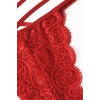 MARSiLYAN- Kadın Kırmızı Dantel Sütyen Külot Takımı