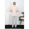 MARSiLYAN- Kadın Kısa Kol Penye Pijama Takım