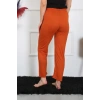 MARSiLYAN- Kadın Pamuk Penye Tek Alt Pijama Kremit