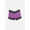 MARSiLYAN- Kadın Pamuklu 2li Boxer Mor