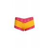 MARSiLYAN- Kadın Pamuklu 2li Boxer Sarı